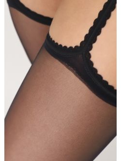 Temptation Suspender Effect Opaque Tights | Oroblù  Rinascimento