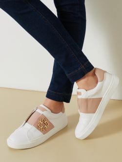 Monogram two-colour sneakers Monogram two-colour sneakers Rinascimento
