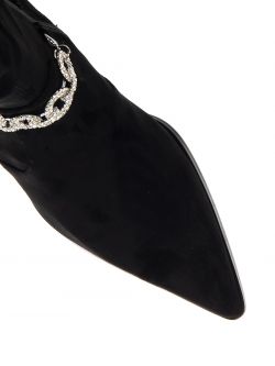 Ankle Boot with Rhinestone Anklet  Rinascimento