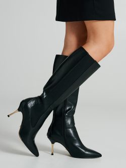 High-heeled boots with thin heel  Rinascimento