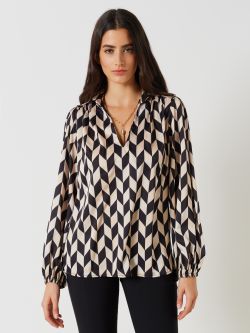 Blusa stampa Geometrica  Rinascimento