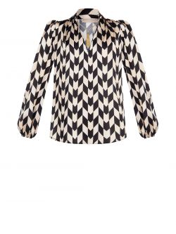 Blusa stampa Geometrica  Rinascimento
