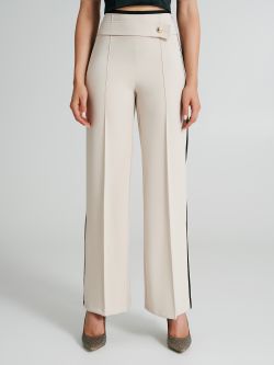 Pantaloni bistretch con banda laterale   Rinascimento