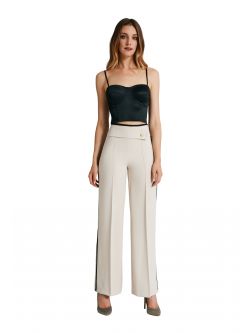 Pantaloni bistretch con banda laterale   Rinascimento