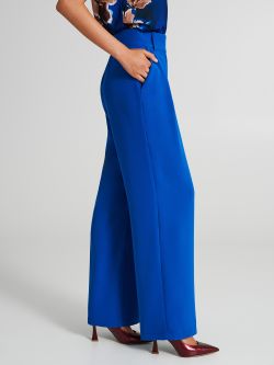Palazzo trousers in bi-stretch fabric  Rinascimento
