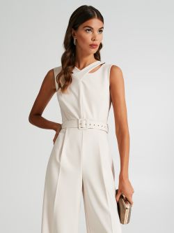 Jumpsuit with double cut-out detail  Rinascimento