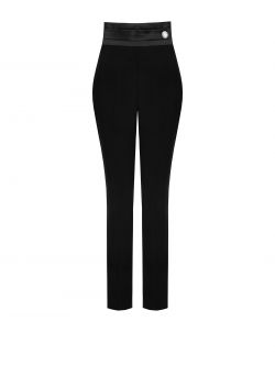 Bi-stretch smock stitch trousers.  Rinascimento