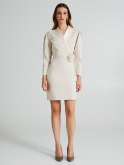 Jacket dress with rose  Rinascimento