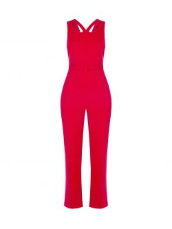 Curvy jumpsuit with double cut-out detail  Rinascimento