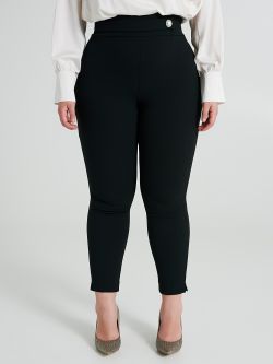 Pantaloni Curvy smocking in bistretch  Rinascimento