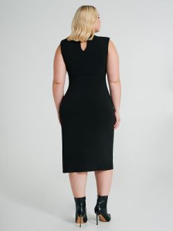 Abito Curvy incrociato in jersey  Rinascimento