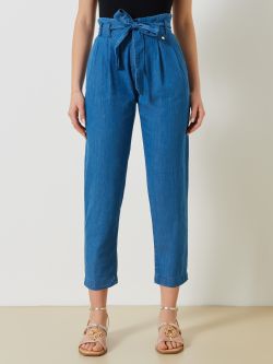 Pantaloni Denim con Fiocco   Rinascimento