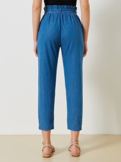 Pantaloni Denim con Fiocco   Rinascimento