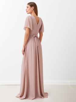 Pink Rinascimento atelier dress with a pleated bodice  Rinascimento