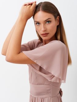 Pink Rinascimento atelier dress with a pleated bodice  Rinascimento