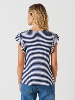 T-shirt rayé LENZING ™ ECOVERO ™  Rinascimento