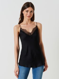 Top inserto Pizzo LENZING ™ ECOVERO ™  Rinascimento