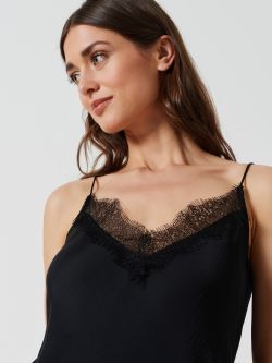 Top inserto Pizzo LENZING ™ ECOVERO ™  Rinascimento