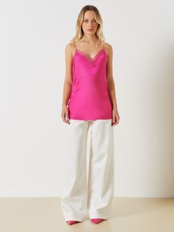 LENZING ™ ECOVERO ™ Lace inserts Top  Rinascimento