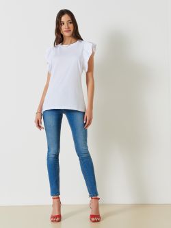 T-shirt avec manches à ailettes  Rinascimento