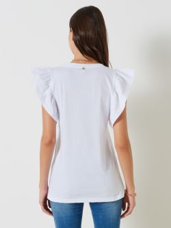 T-shirt avec manches à ailettes  Rinascimento
