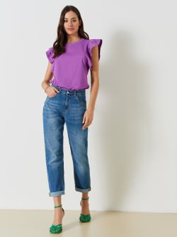 T-shirt avec manches à ailettes  Rinascimento