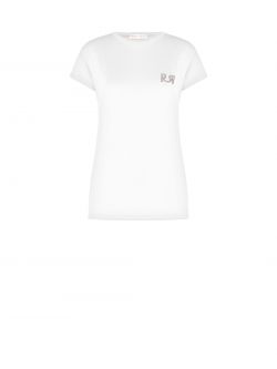 T-shirt uni à logo  Rinascimento