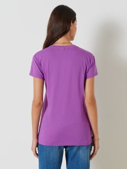 T-shirt uni à logo  Rinascimento