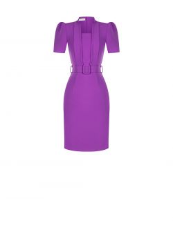 Dress with Covered Belt  Rinascimento