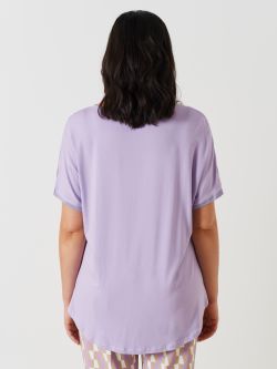 Blusa Curvy Scollo a V in Raso  Rinascimento