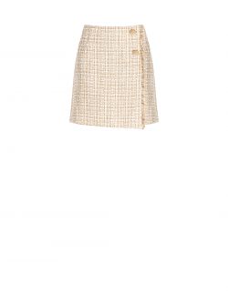 Mini jupe en tweed   Rinascimento