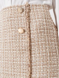 Mini jupe en tweed   Rinascimento