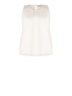 Top curvy col montant en satin   Rinascimento