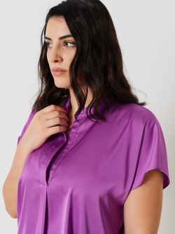 Blouse curvy en satin  Rinascimento