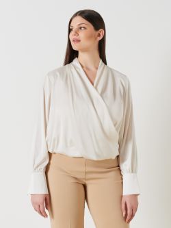 Blouse curvy en satin  Rinascimento