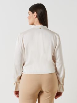 Blouse curvy en satin  Rinascimento