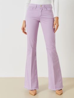 Flared Cotton Trousers   Rinascimento