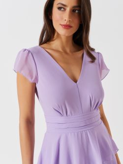Short Dress with Volants  Rinascimento