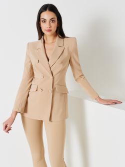 Veste croisée en tissu technique  Rinascimento