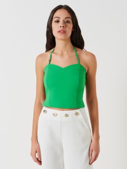 Sweetheart Neckline Top  Rinascimento