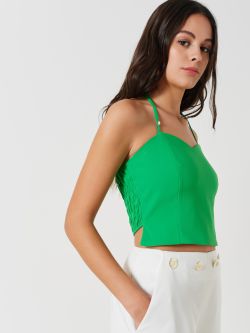 Sweetheart Neckline Top  Rinascimento