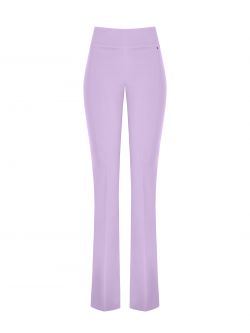 Pantaloni Mid Flared in Tessuto Tecnico  Rinascimento