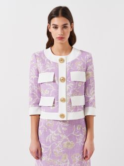 Veste imprimé fleuri   Rinascimento