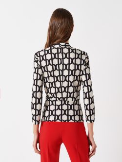 Blusa Stampa Geometrica  Rinascimento