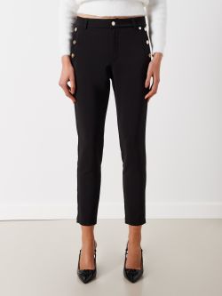 Pantaloni Skinny con Bottoni  Rinascimento