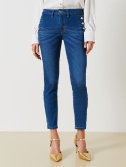 Jeans skinny à boutons visibles  Rinascimento