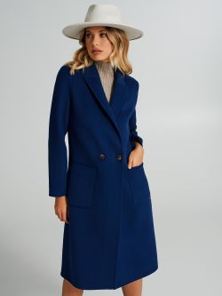 Manteau à deux boutons en laine mélangée   Rinascimento