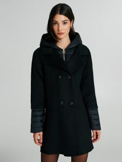 Manteau avec empiècements matelassés Repreve®  Rinascimento