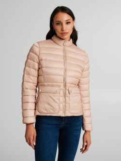 Short down jacket with Repreve® front pockets  Rinascimento