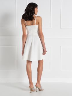 Bridal Collection Midi Dress with Full Skirt  Rinascimento